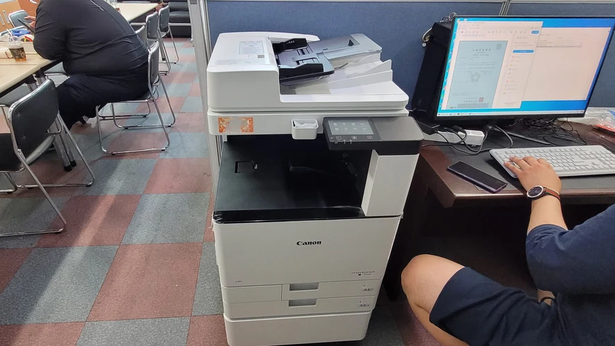 캐논 iR C3326 모델의 7인치 LCD 패널