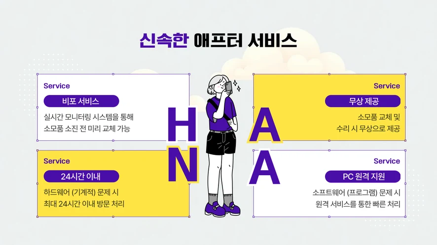 컬러복합기 임대 계약서 약정 조항 확인