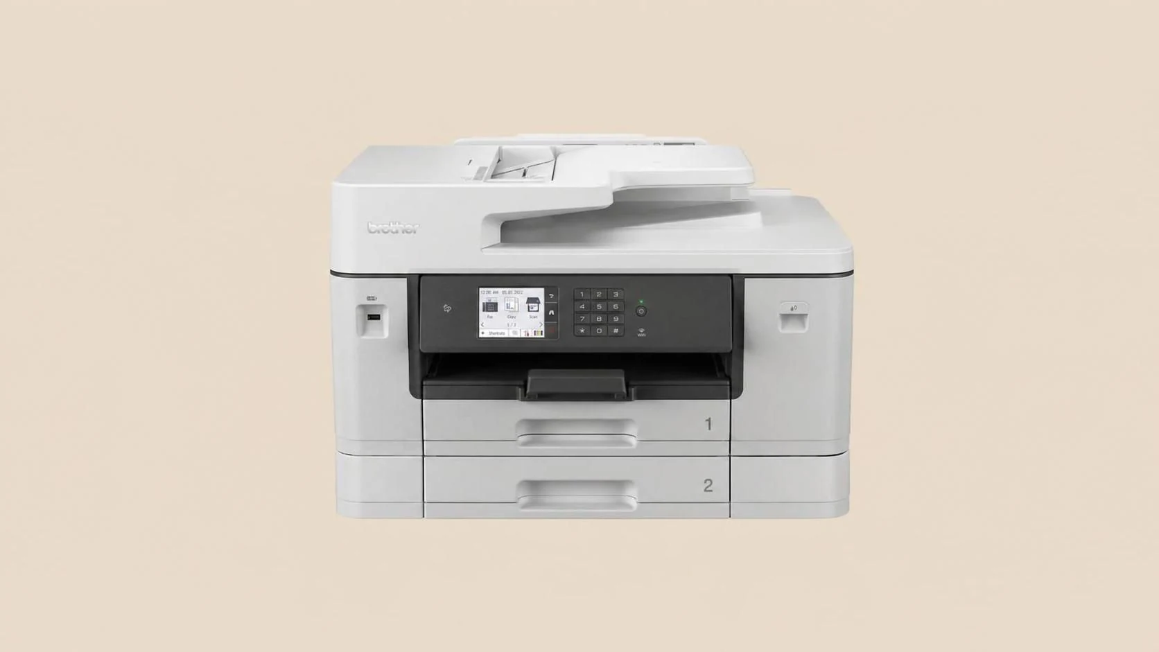 브라더 MFC-J3940DW 터치스크린 조작 화면