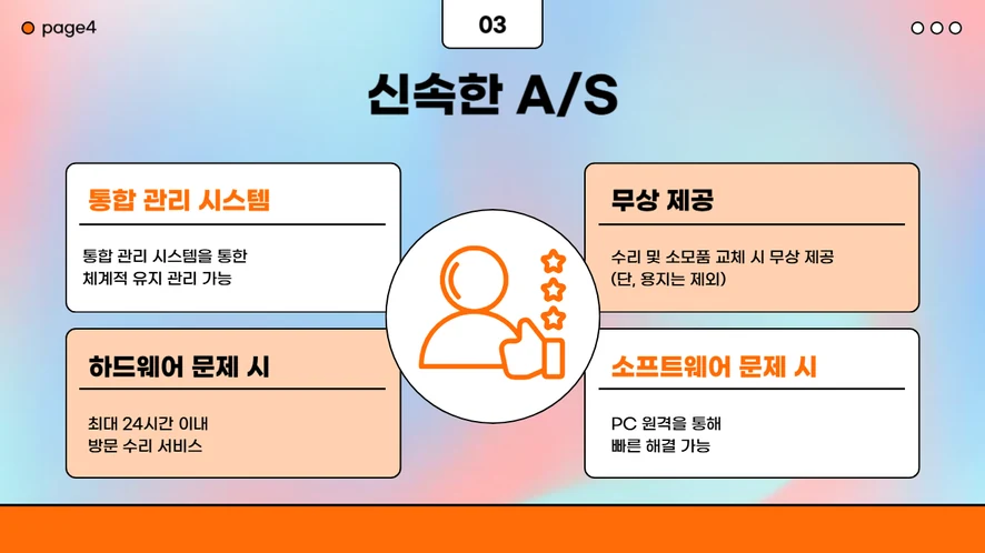 캐논 iR C3322의 7인치 터치패널로 스캔 기능을 사용하는 모습