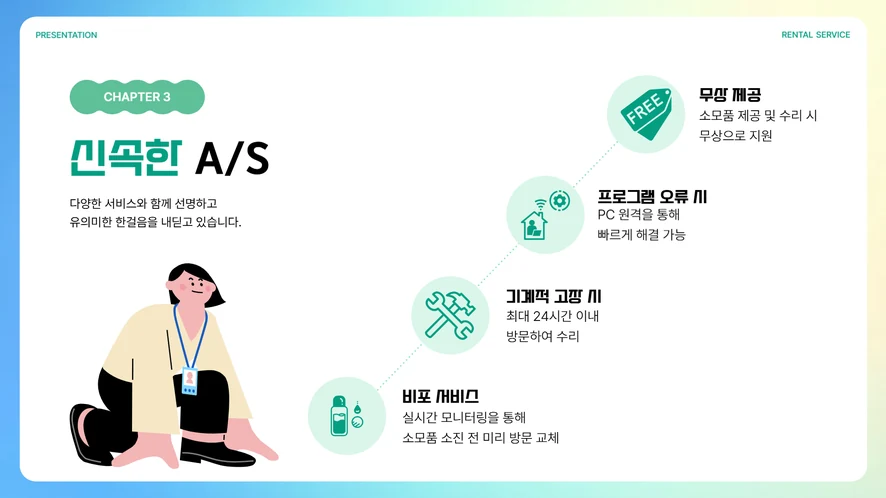 홍성 복합기 렌탈 설치 및 A/S 서비스 안내